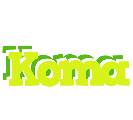 Koma citrus logo