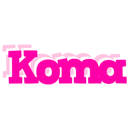 Koma dancing logo