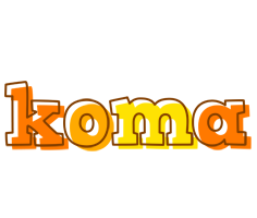 Koma desert logo