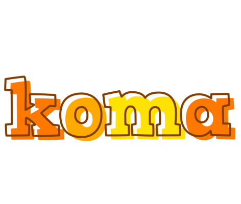 Koma desert logo