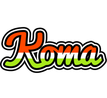 Koma exotic logo