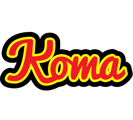 Koma fireman logo