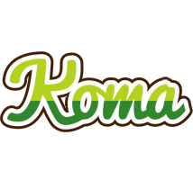 Koma golfing logo