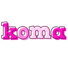 Koma hello logo