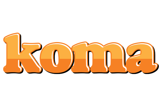 Koma orange logo