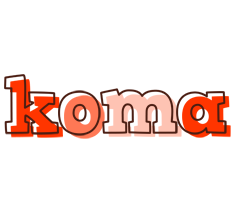 Koma paint logo