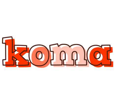 Koma paint logo