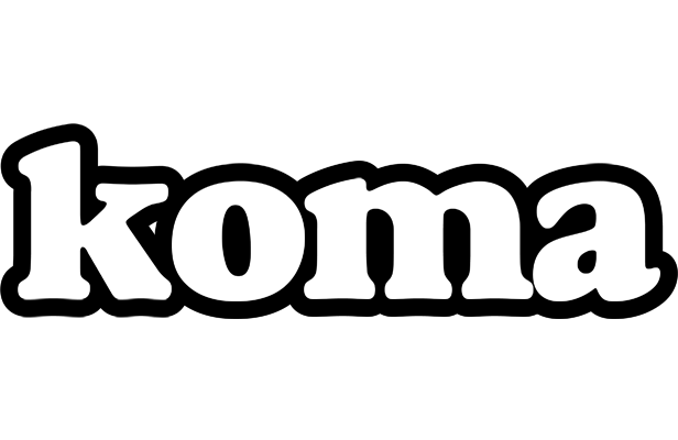 Koma panda logo