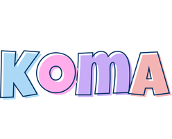 Koma pastel logo