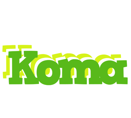 Koma picnic logo