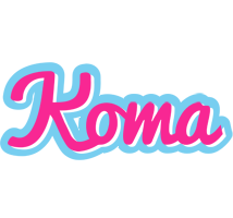 Koma popstar logo