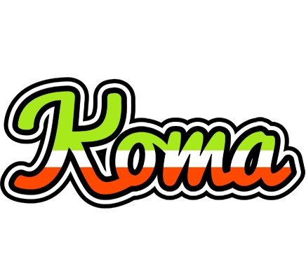 Koma superfun logo