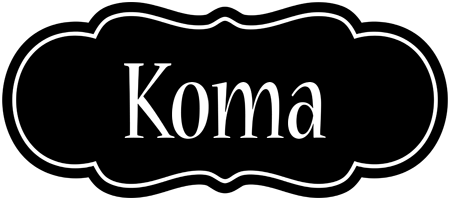 Koma welcome logo