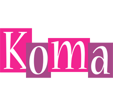 Koma whine logo