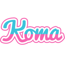 Koma woman logo