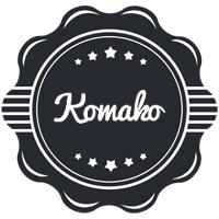 Komako badge logo