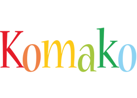 Komako birthday logo