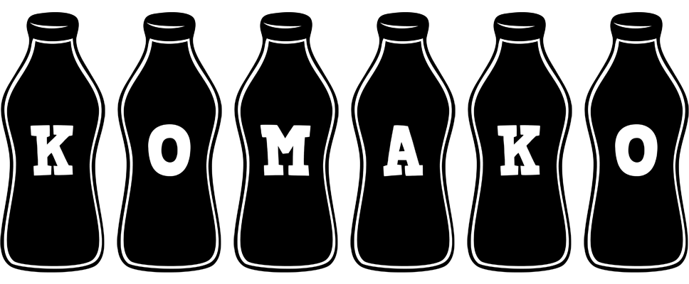 Komako bottle logo