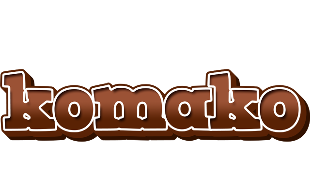 Komako brownie logo