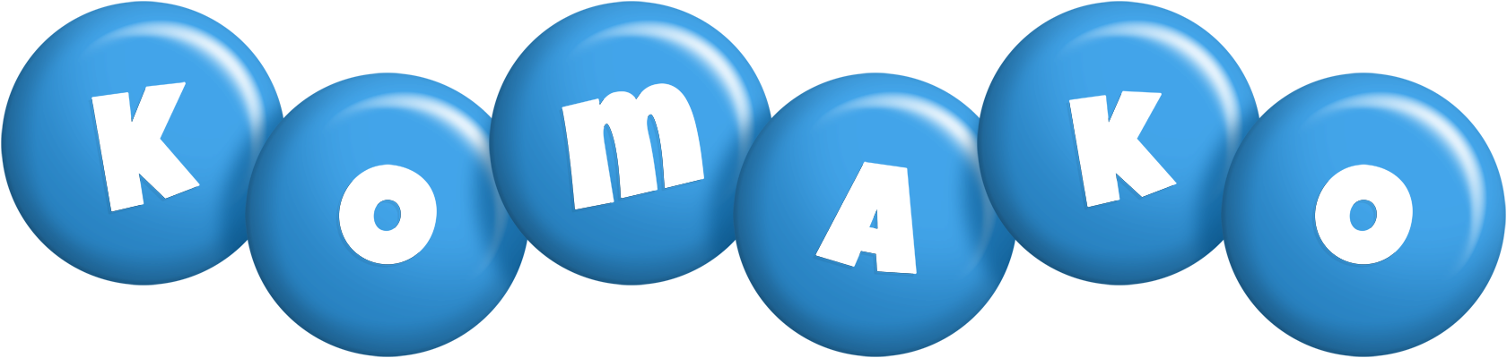 Komako candy-blue logo
