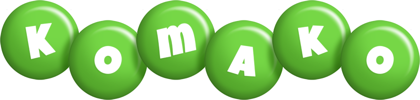 Komako candy-green logo