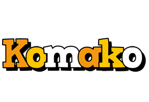 Komako cartoon logo