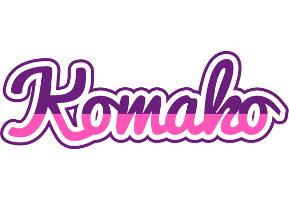 Komako cheerful logo