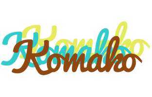 Komako cupcake logo