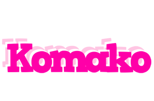 Komako dancing logo