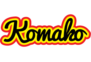 Komako flaming logo