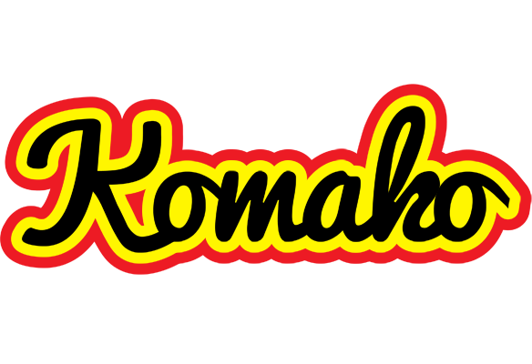 Komako flaming logo