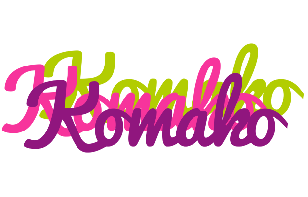 Komako flowers logo
