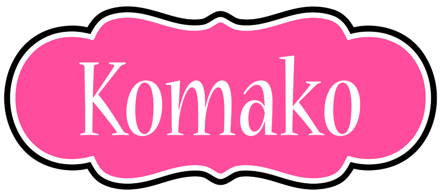 Komako invitation logo