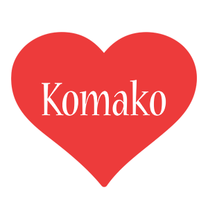 Komako love logo