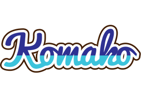 Komako raining logo