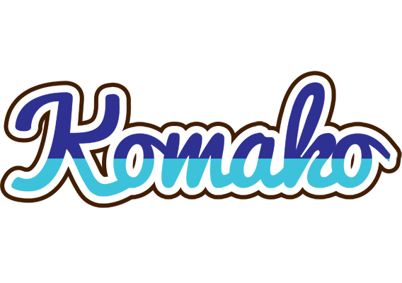 Komako raining logo
