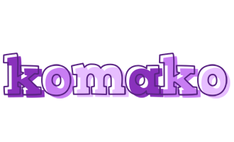 Komako sensual logo