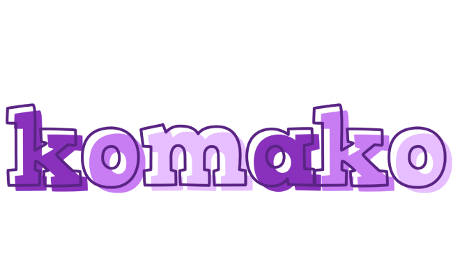 Komako sensual logo