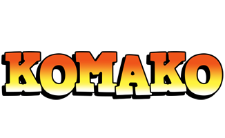 Komako sunset logo