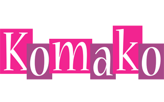 Komako whine logo