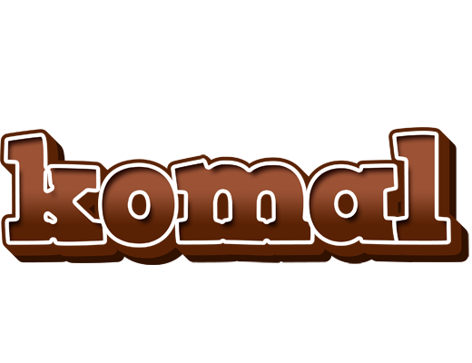 Komal brownie logo