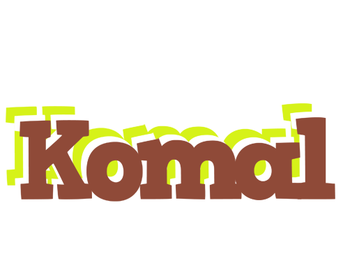 Komal caffeebar logo