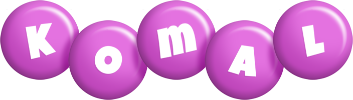 Komal candy-purple logo
