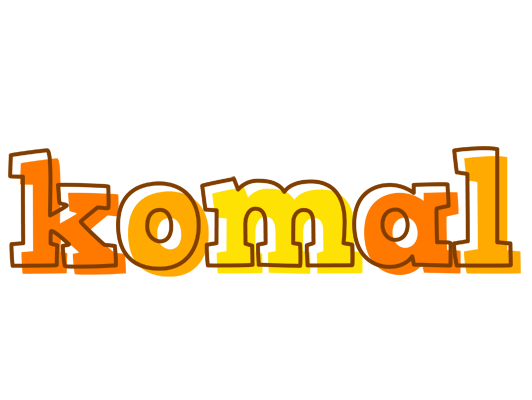 Komal desert logo