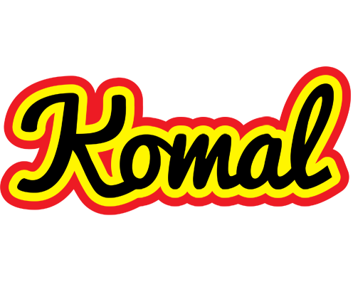 Komal flaming logo