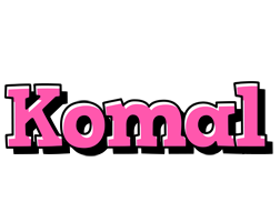 Komal girlish logo