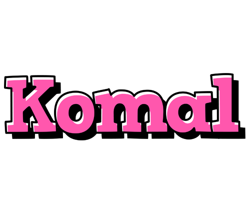 Komal girlish logo