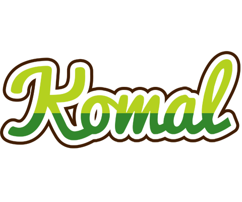 Komal golfing logo