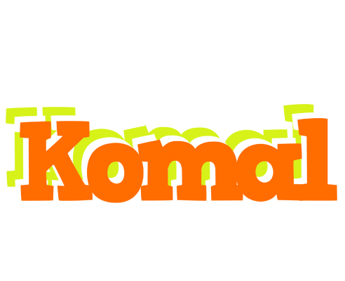 Komal healthy logo