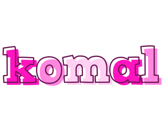 Komal hello logo